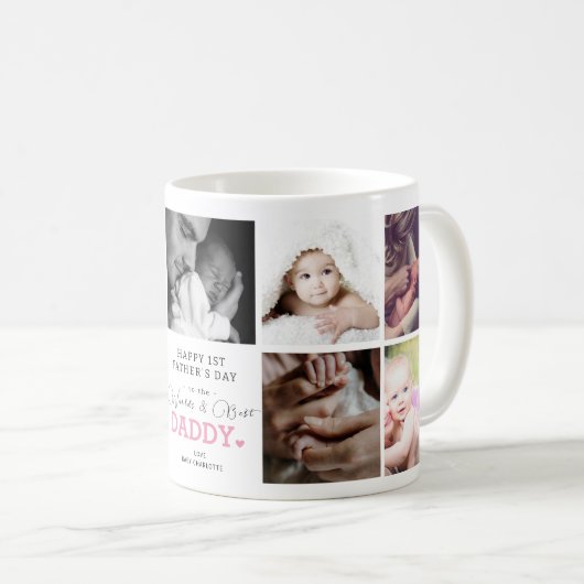 Beste papa ter wereld - 1e Vaderdag Coffee Mok (Voorkant rechts)