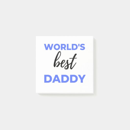 Beste papa ter wereld bl post-it® notes (Voorkant)