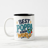 Beste Papa ter Wereld Foto Mok (Links)