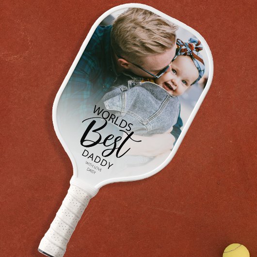 Beste Papa Ter Wereld | Foto Pickleball Paddle