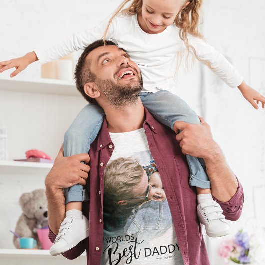 Beste Papa ter Wereld | Foto T-shirt