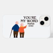 Beste Papa ter Wereld | Fotokoffer van Case-Mate i iPhone Case (Achterkant (horizontaal))