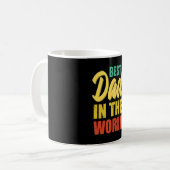 Beste papa ter wereld - Grootste vader Koffiemok (Voorkant links)