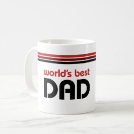 Beste Papa ter Wereld Klassiek Vaderdag Cadeau voo Koffiemok