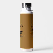 Beste Papa ter Wereld, Powered by Coffee Vaderdag Waterfles (Links)