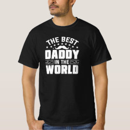 Beste papa ter wereld - trotse vader t-shirt