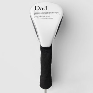 Beste papa ter wereld Vader Definition Fun Golfheadcover