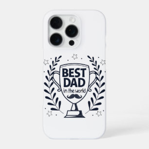 Beste Papa Trofee Ontwerp – Vaderdag Cadeau iPhone 16 Pro Hoesje