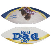 Beste papa vader blauw aangepaste foto american football (Panelen)