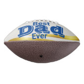 Beste papa vader blauw aangepaste foto american football (Gedraaid 270)