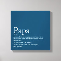 Beste Papa Vader Daddy Papa Definitie Blauw