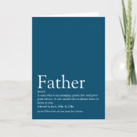 Beste Papa Vader Definitie Blauw