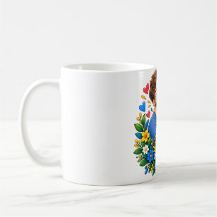Beste Papa Vader En Zoon Knuffel Bloemhart Cadeau Koffiemok