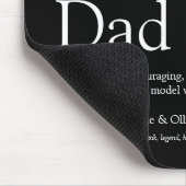 Beste Papa Vader Ooit Definitie Zwart Muismat (Hoek)