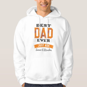 Beste Papa Vader Ooit Gewoon Vragen Maar Grappig Hoodie