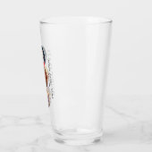 Beste Papa Vaderdag 3 Foto Collage Glas (Links)