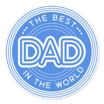 Beste Papa Vaderdag Blauw