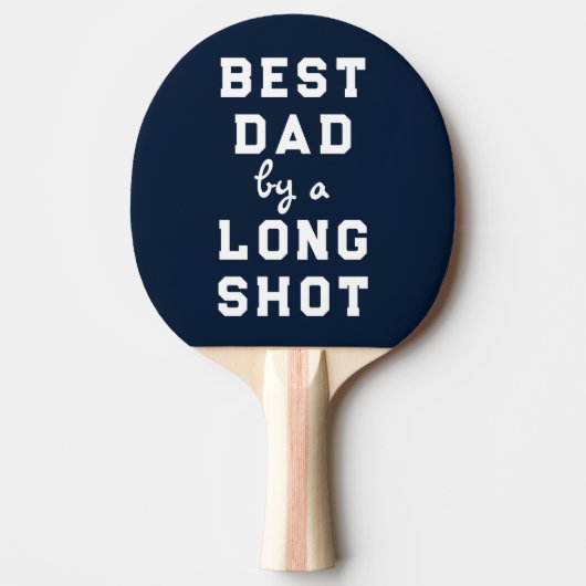 Beste papa Vaderdag Gift Tafeltennisbatje (Voorkant)