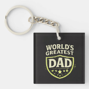 Beste Papa Vaderdag Sleutelhanger