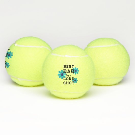 Beste Papa Vaderdag Tennisballen (Multi)