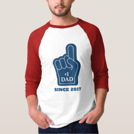 Beste papa vaders dag aandenken op maat t-shirt