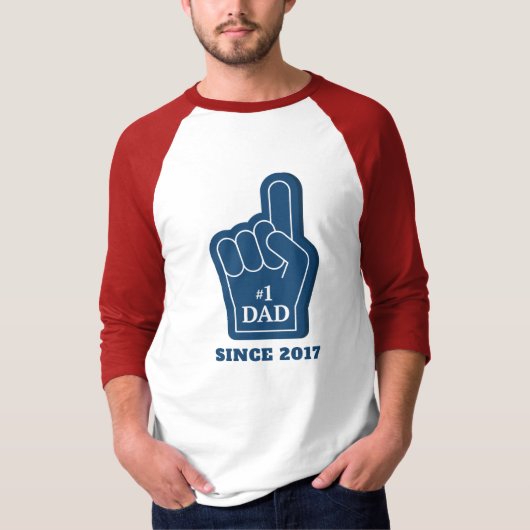 Beste papa vaders dag aandenken op maat t-shirt (Voorkant)