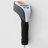 Beste papa vaders dag opa gewoonte golfheadcover (Schuin)