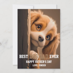 Beste papa van de hond ooit! Verjaardagskaart Gepe Feestdagenkaart