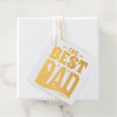 Beste Papa van de Wereld Bedankjes Labels (Met doos)