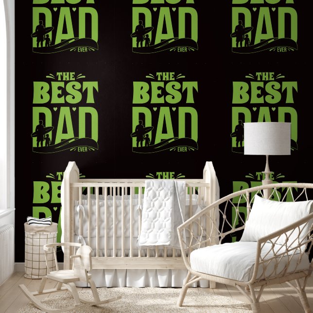 Beste Papa van de Wereld Behang (Kinderen)
