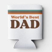 Beste Papa van de Wereld  Blikjeskoeler (Achterkant)