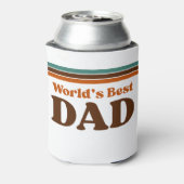 Beste Papa van de Wereld  Blikjeskoeler (Blikje Achterkant)