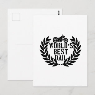Beste Papa van de Wereld Briefkaart