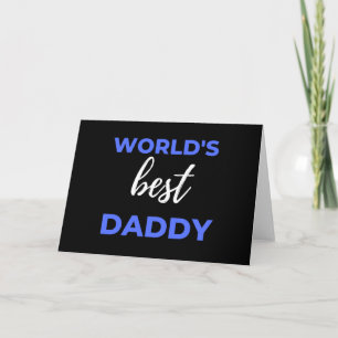 Beste Papa van de Wereld Feestdagen Kaart