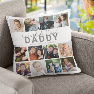 Beste Papa van de Wereld   Fotocollage Kussen