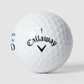 Beste Papa van de Wereld  Golfballen (Logo)