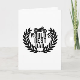 Beste Papa van de Wereld Kaart