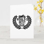 Beste Papa van de Wereld  Kaart (Gele Bloem)