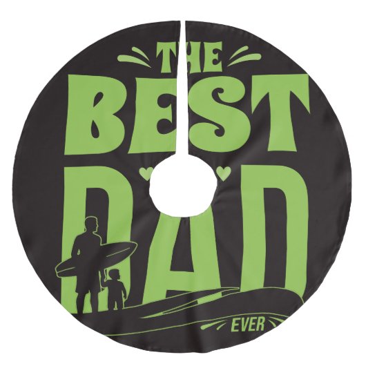 Beste Papa van de Wereld Kerstboom Rok (Voorkant)