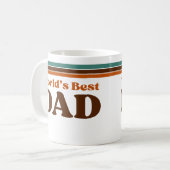 Beste Papa van de Wereld Koffiemok (Voorkant links)