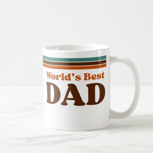 Beste Papa van de Wereld Koffiemok (Rechts)