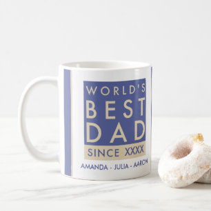 Beste papa van de wereld koffiemok