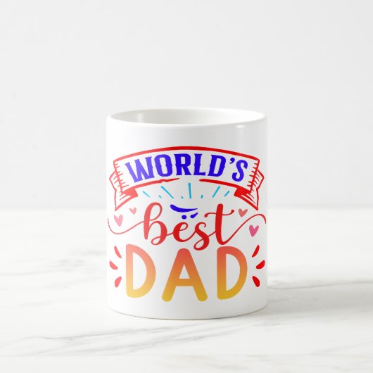 Beste Papa van de Wereld Koffiemok (Center)