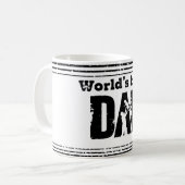 Beste Papa van de Wereld Koffiemok (Voorkant links)