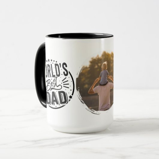 Beste Papa van de Wereld Mok (Voorkant links)