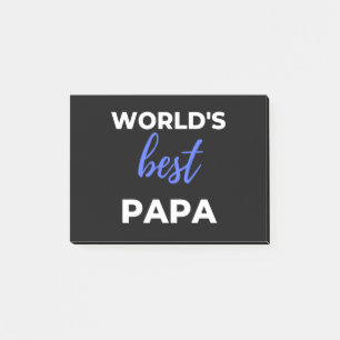 Beste Papa van de wereld Post-it® Notes