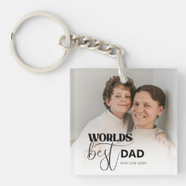 Beste Papa van de Wereld Sleutelhanger
