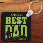 Beste Papa van de Wereld Sleutelhanger (Achterkant)