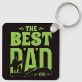 Beste Papa van de Wereld Sleutelhanger (Achterkant)