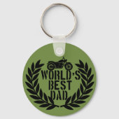 Beste Papa van de Wereld Sleutelhanger (Achterkant)